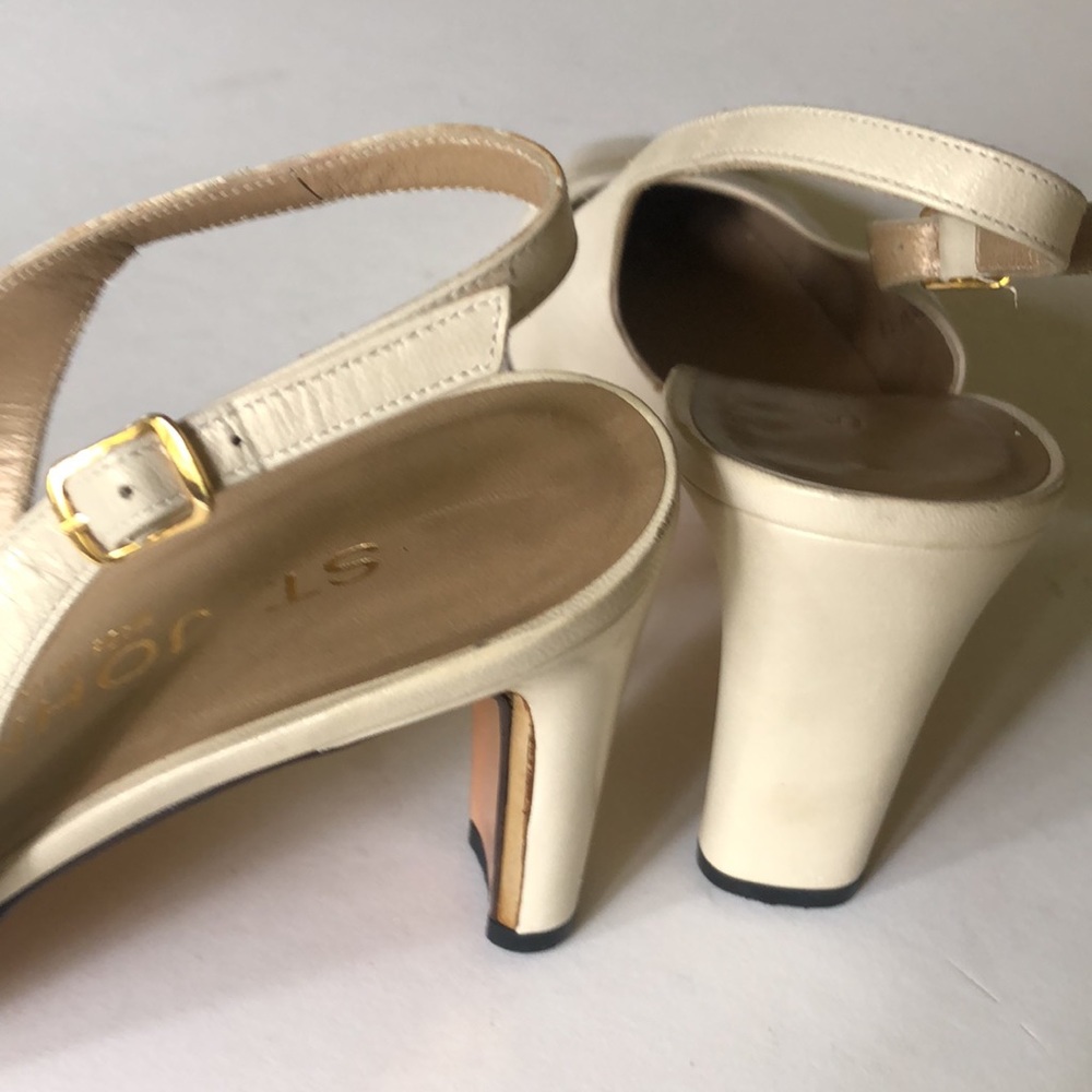 St John sling backs - Picture 2 of 5